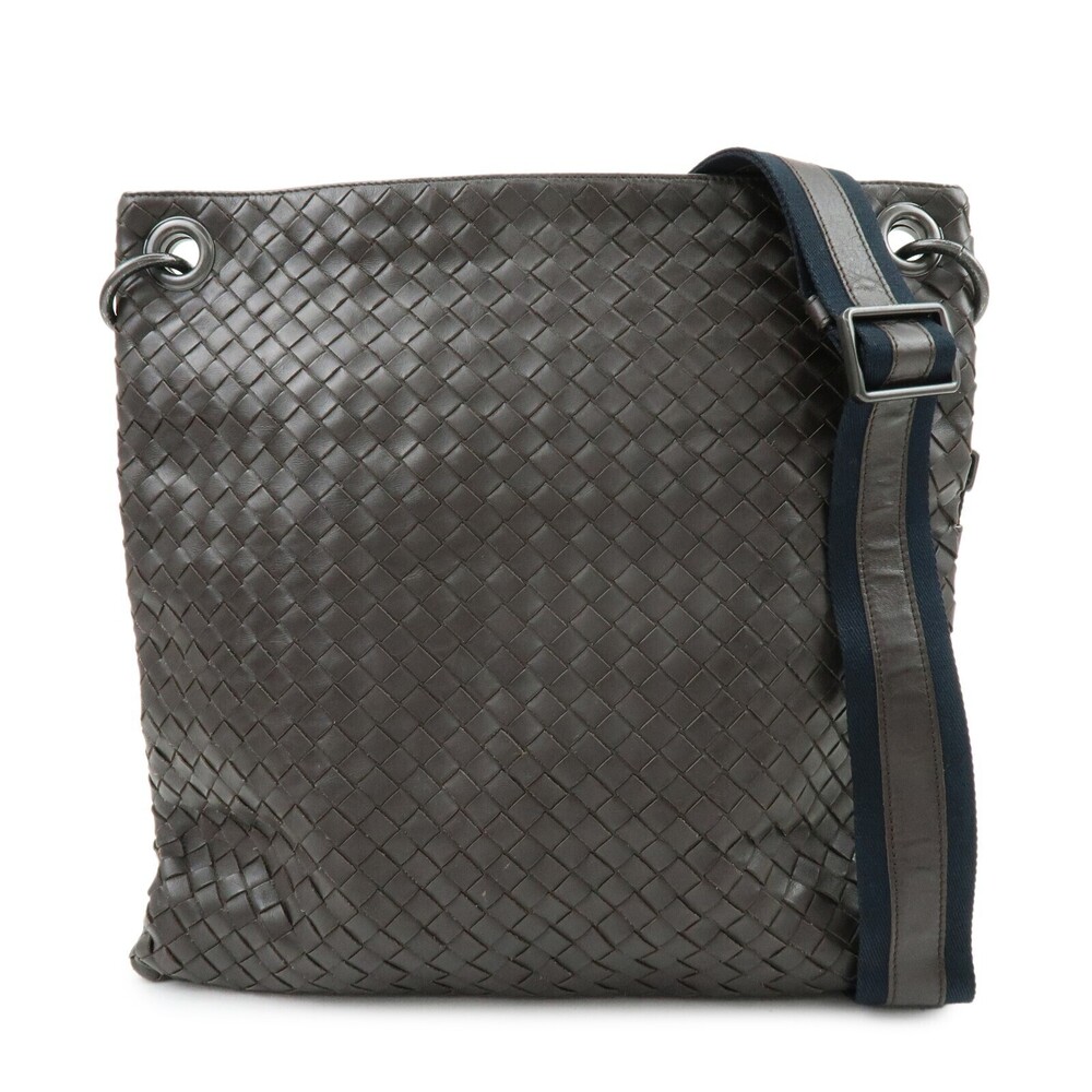 Bottega Veneta Flat Messenger Intrecciato Nappa Large